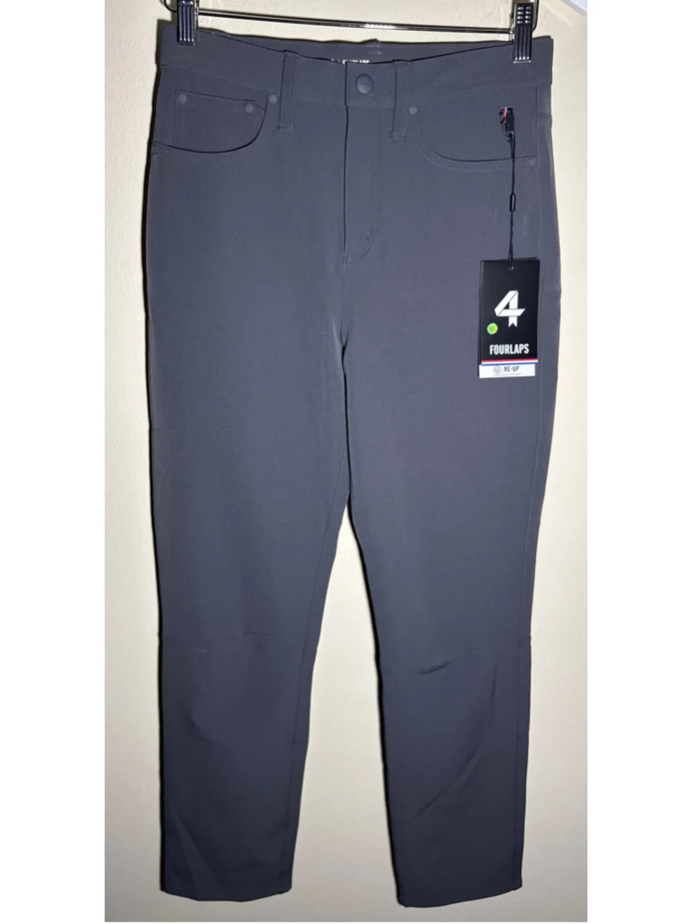 Fourlaps Evolve Slim Fit Pants Graphite Size 28 Regular